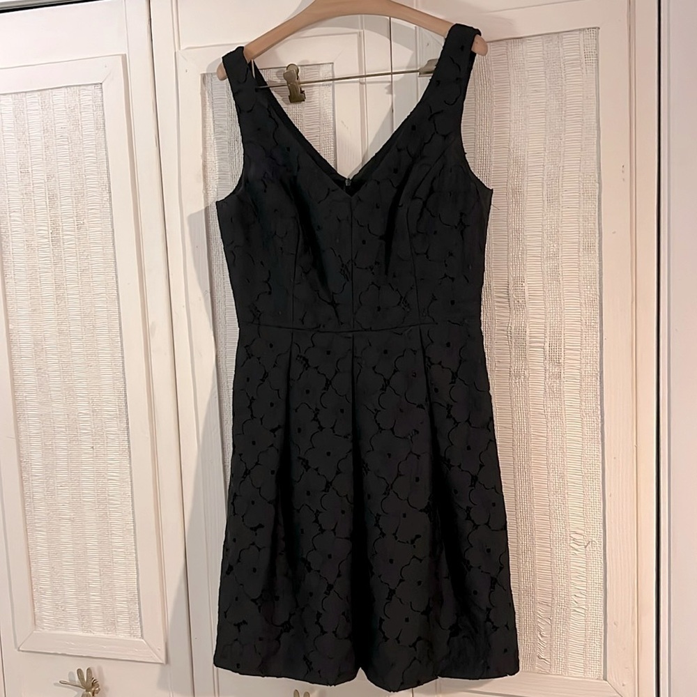 TRINA TURK NWT Black Lace Kianna Fit & Flare Dress Sz 10 - Picture 2 of 9